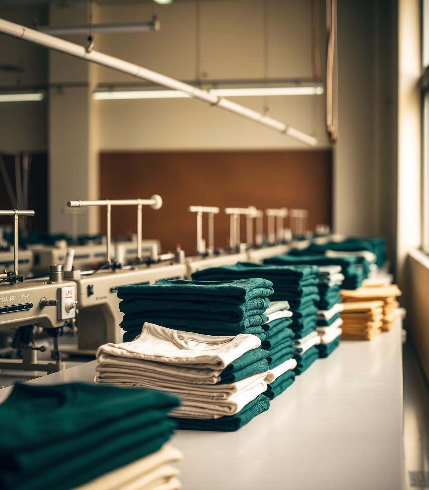 ABN factory floor in Tiruppur